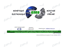 Tablet Screenshot of ems-france.com